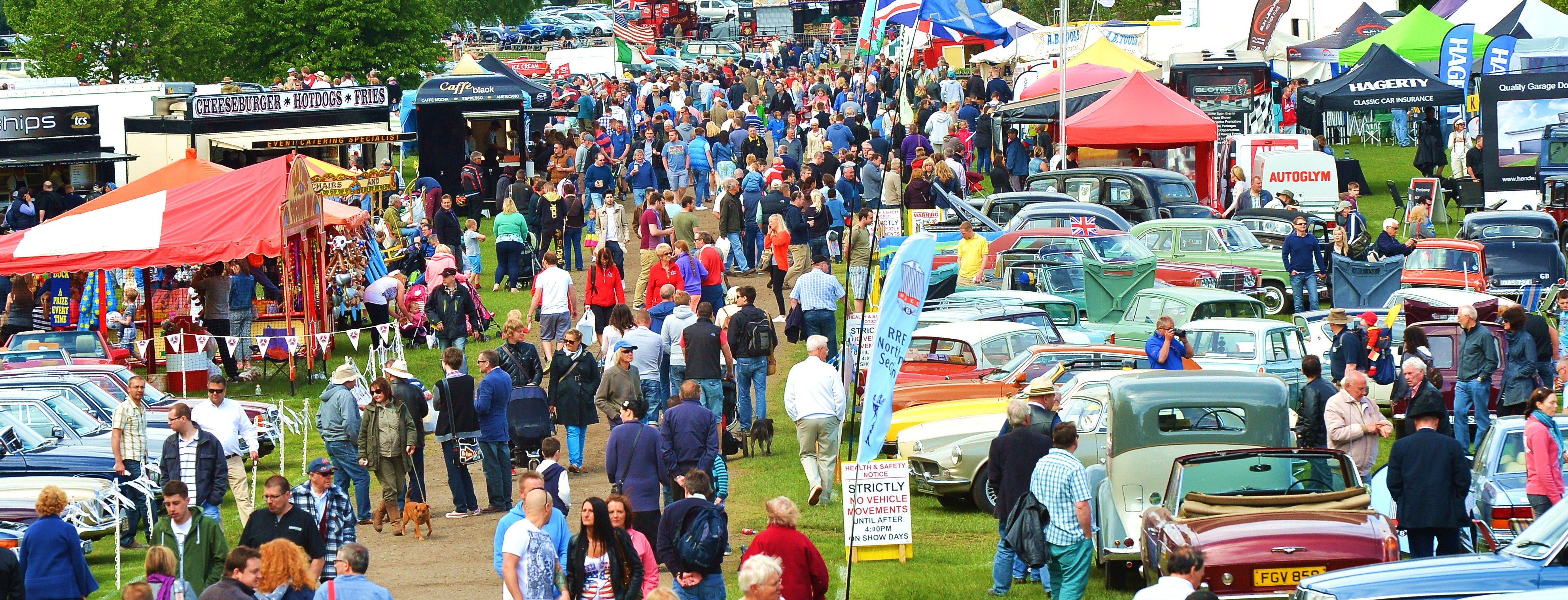 The Classic Car Show Crowds