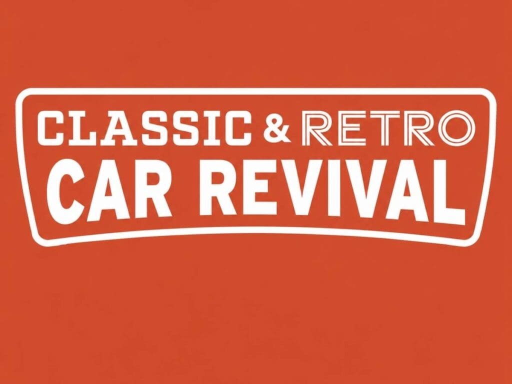 Classic & Retro Car Revival Logo
