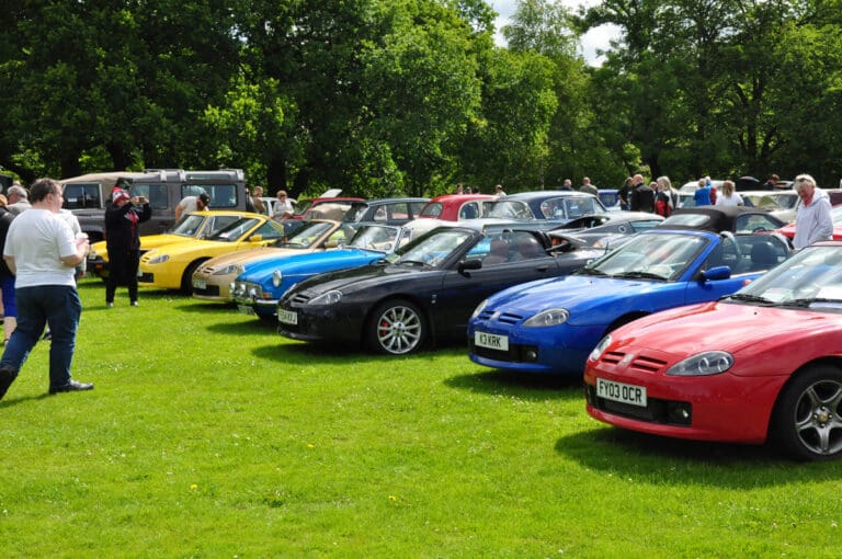 Lincoln MG Owners Group Joins The Classic Performance Car Show for the First Time